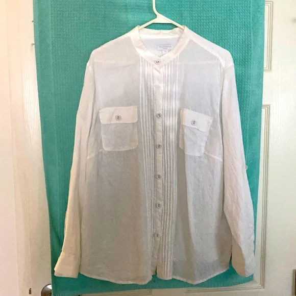 Charter club linen blouses sale